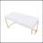 White High Gloss Writing Desk