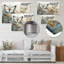 Décoration murale en métal beige papillon «Glimpse of Serendipity»-1037690521
