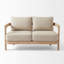Tatania FSC 1 EVORA 4-Seater Wood Lounging Set with Coffee Table