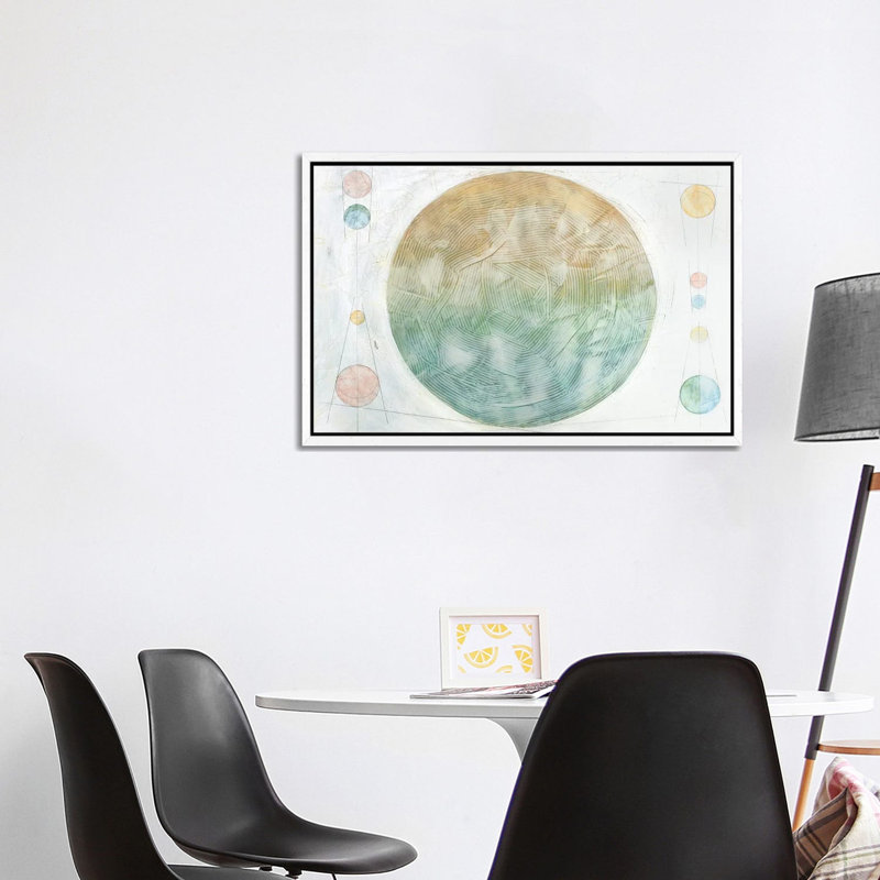 Celestial Skies II by Renée Stramel - Gallery-Wrapped Canvas Giclée on Canvas, 101.6 cm H x 66.04 cm W, White Framed