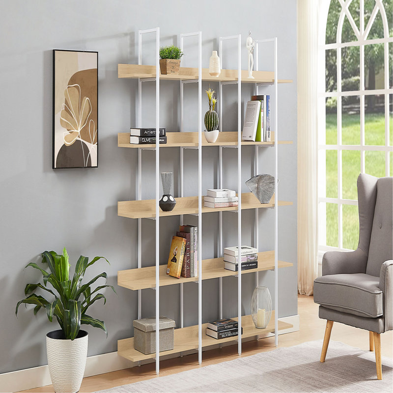 Bibliothèque ouverte à 5 niveaux, WhiteaOak