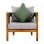 Fauteuil club d'extérieur en bois d'acacia-386569814-386569809