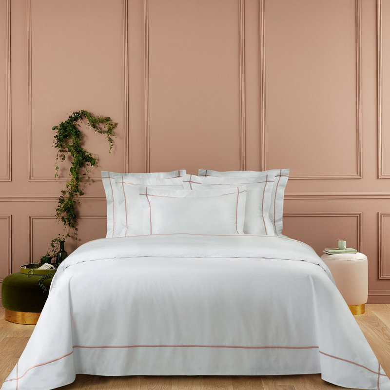 Athena Percale Pillow Case, King Pillowcase, Fjord