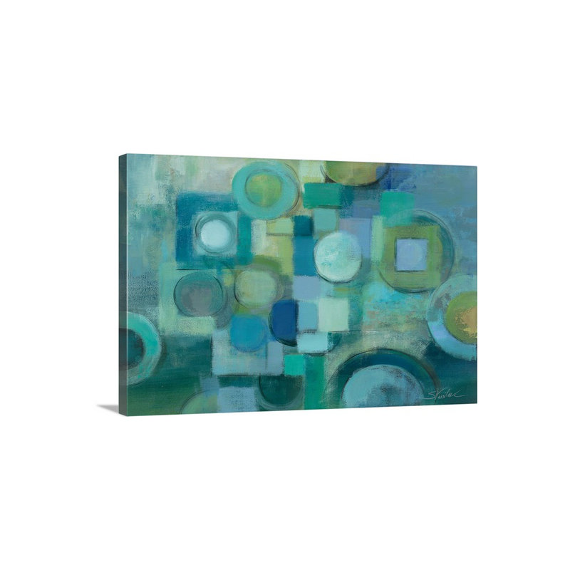 «Sea Glass» par Brtle, impression sur toile, H 16 po x l 24 po x p 1,25 po