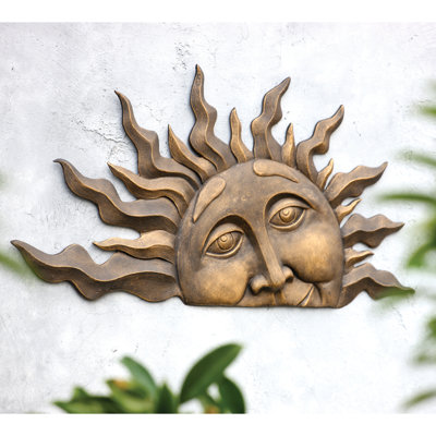 Half Sun Wall Plaque Wall Décor