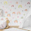 Cheerful Nursery Cute Rainbows Wall Sticker