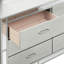 Commode Madison G6600-D, argent champagne (commode)