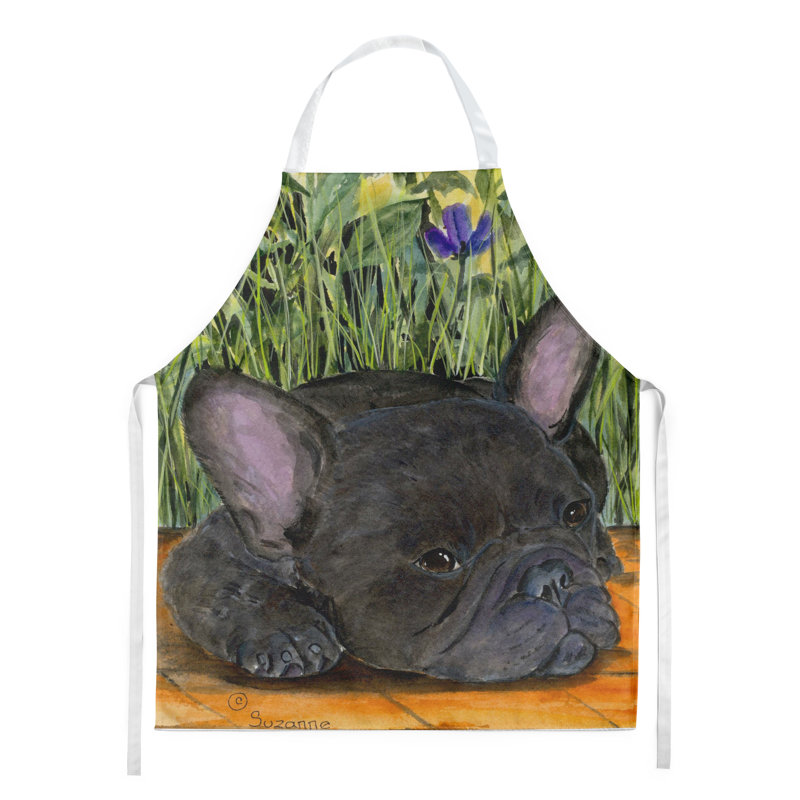 No Pattern Bib Apron