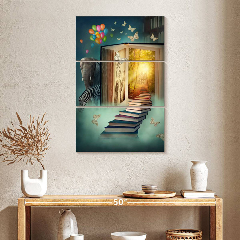 Kelan Stairway To Fantasy, H 32 po x l 20 po