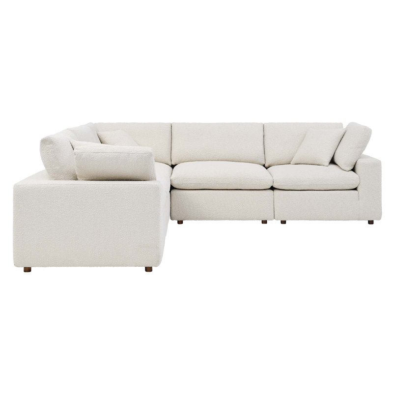 Canapé modulaire 5 pièces Commix, Ivoire