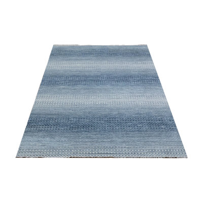 Hand Knotted Wool Ombre Indoor / Outdoor Rug