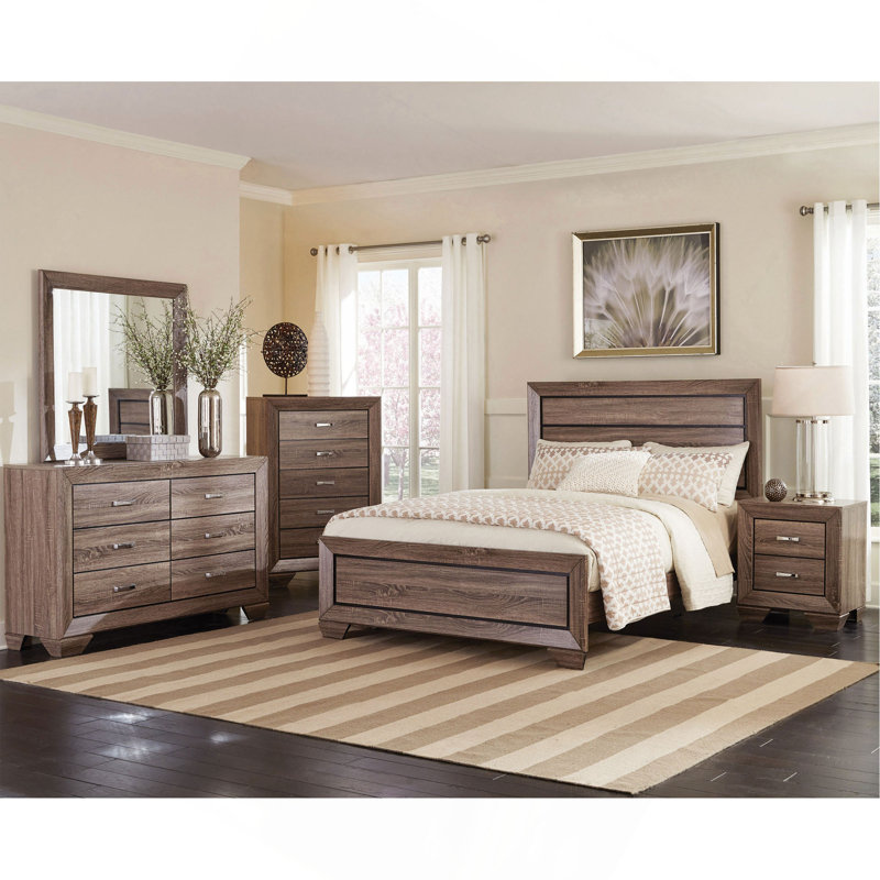 Washed Taupe Bedroom Dresser&Chest, Taupe
