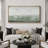 Minimal Landscape " Misty Green Horizon Modern Art Relax/Calm WarmExtra Large Wall Decor Office "-96074614
