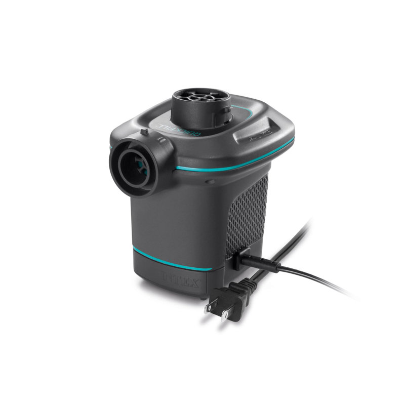 Intex Quick-Fill Black Electric Air Pump with Nozzles