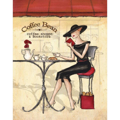 ArtDirect Laliberte, Andrea Gallery Wrapped Canvas Art Titled: Femme Elegante II