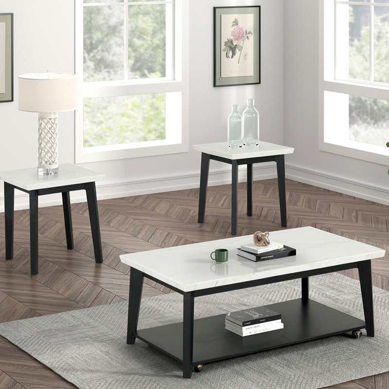 Contemporary Style Rectangle Coffee Table