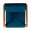 Ensemble de 2 chaises club Perla, bleu-1721285863