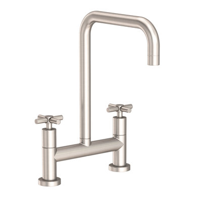 East Square Kitchen Bridge Faucet