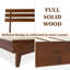 Lit plateforme en bois massif avec tête de lit ajustable Caden, style Mid-Century moderne-1991240174-1991240162