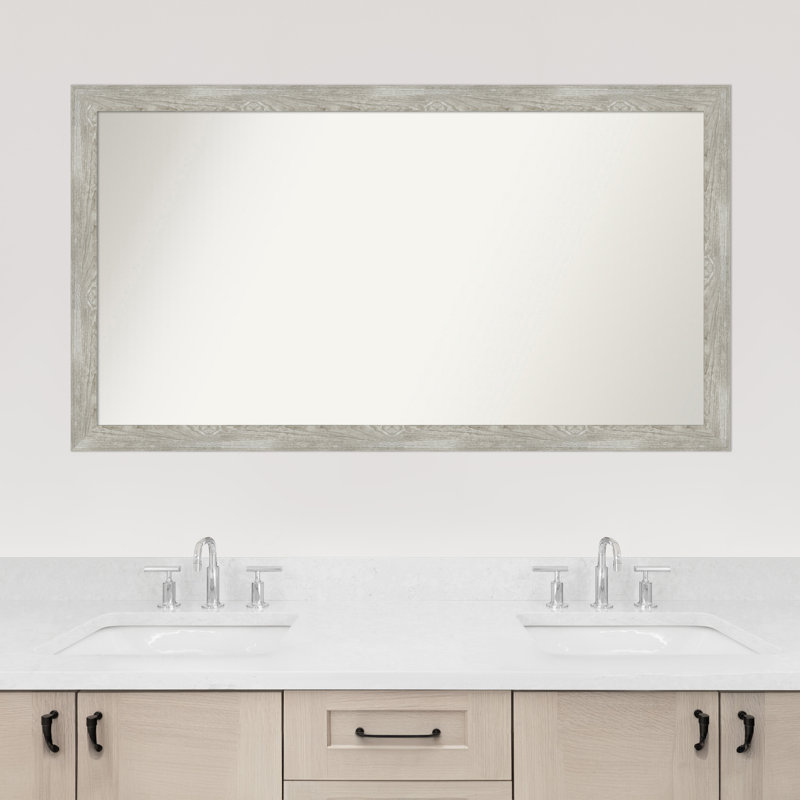 Miroir de salle de bain Regen, Rectangle, 27,5 po x 49,5 po