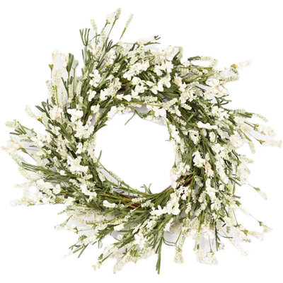 26" Blossom Wildflower Spring Front Door Wreath