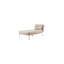 Kodo Modular Chaise Longue Quick Ship Set Almond