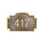 Chesterfield 1-Line Wall Address Plaque-1757438713-1757438597