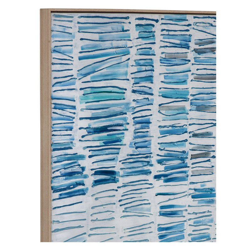 Toile encadrée Blue Gail