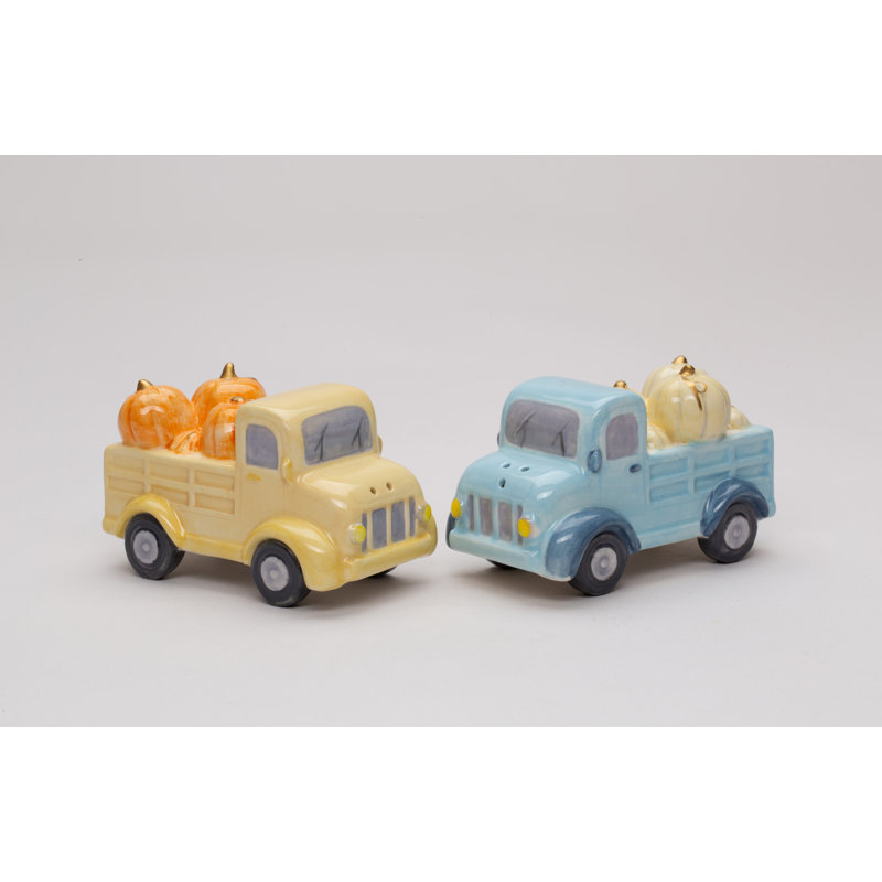 Camion citrouille sel et poivre