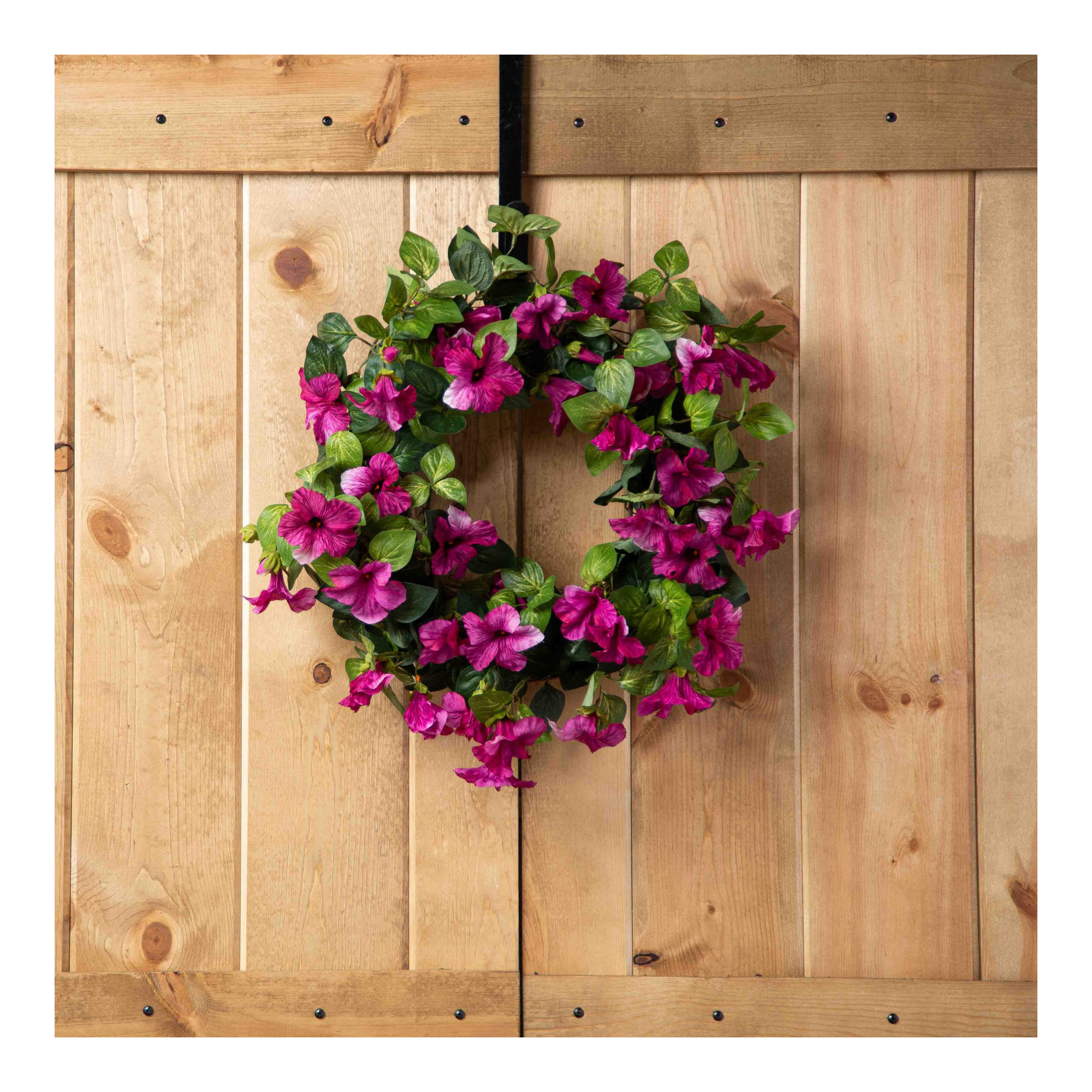 Mother's Day Handcrafted Silk Wreath, 26" H x 26" W x 6" D