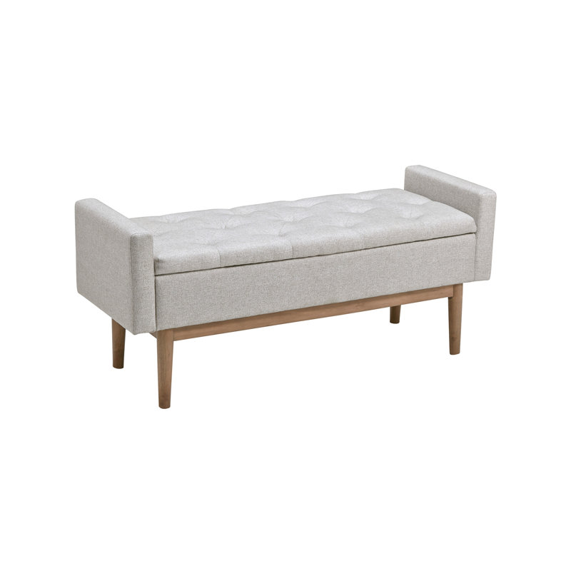 Banc de rangement rembourré Brea