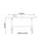 Creative Bright Blue Rectangular Writing Desk-201658297