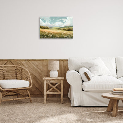 Scenic Daisy Valley Canvas, design by Creative Studio