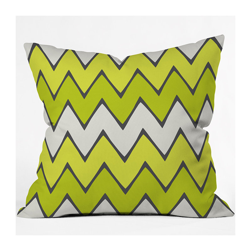 Coussin extérieur à chevrons, 20 po x 20 po