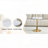 23.6" Round Tulip Table - White, Pedestal Base, 2-4 Seats-506194849-506194850