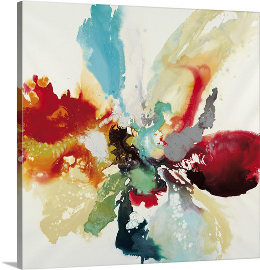 «Tetonia» par Randy Hibberd, reproduction d'art sur toile, H 16 po x l 16 po x P 1,25 po