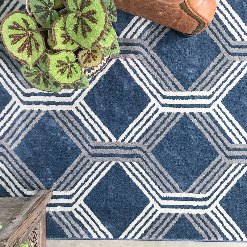 Altamese Geometric Area Rug, Rectangle 160 x 230cm