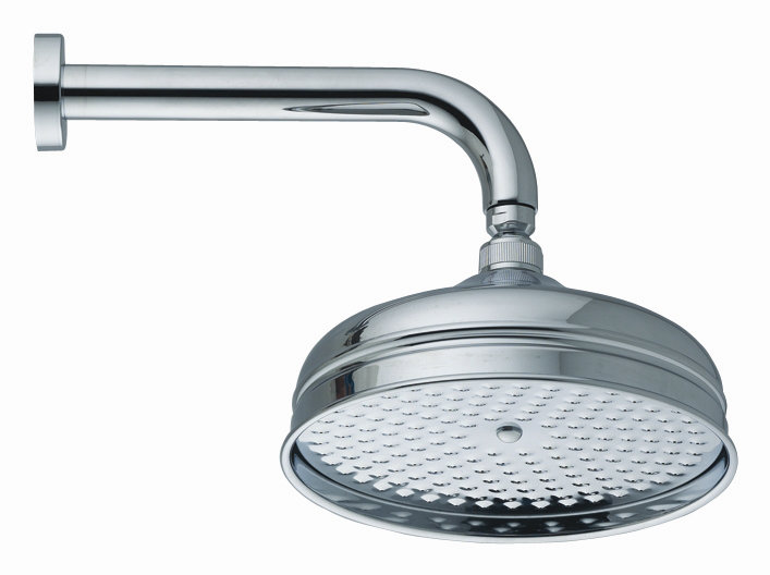 Rain Fixed Shower Head 2.5 GPM GPM, Chrome