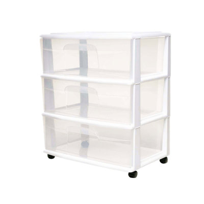 Homz Plastic Decorative Bin
