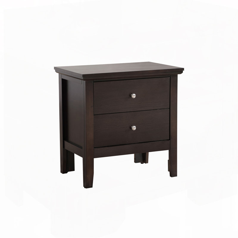 Table de chevet élégante, Espresso