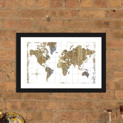 " Gilded Map "