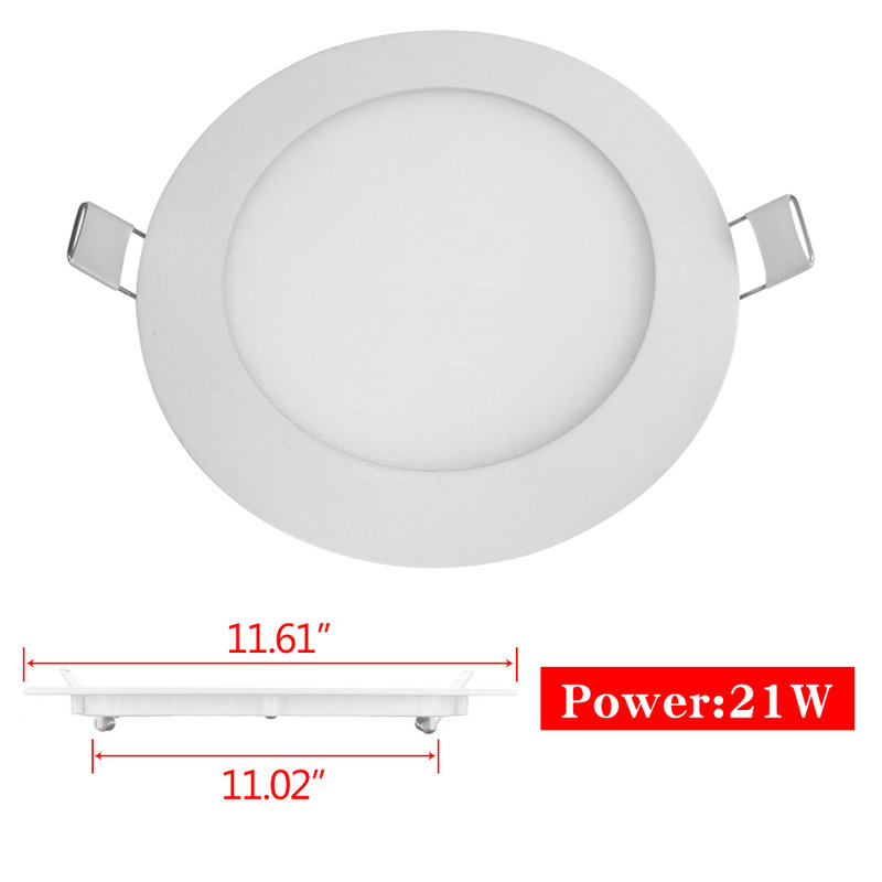 Ensemble d’éclairage encastré à DEL 12 "3500K IC