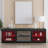 66" TV Stand With Open Storage Shelves Media Console For Tvs Up To 75"-2136521786