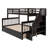 Stairway Twin-Over-Full Bunk Bed with Drawer, Storage and Guard Rail for Bedroom, Dorm, for Adults ( old sku: LP000219AAP )-1526794784
