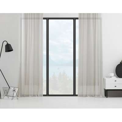 Sheer Curtain Panel Pair