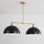 2 - Light Dimmable Dome Kitchen Island Pendant Light