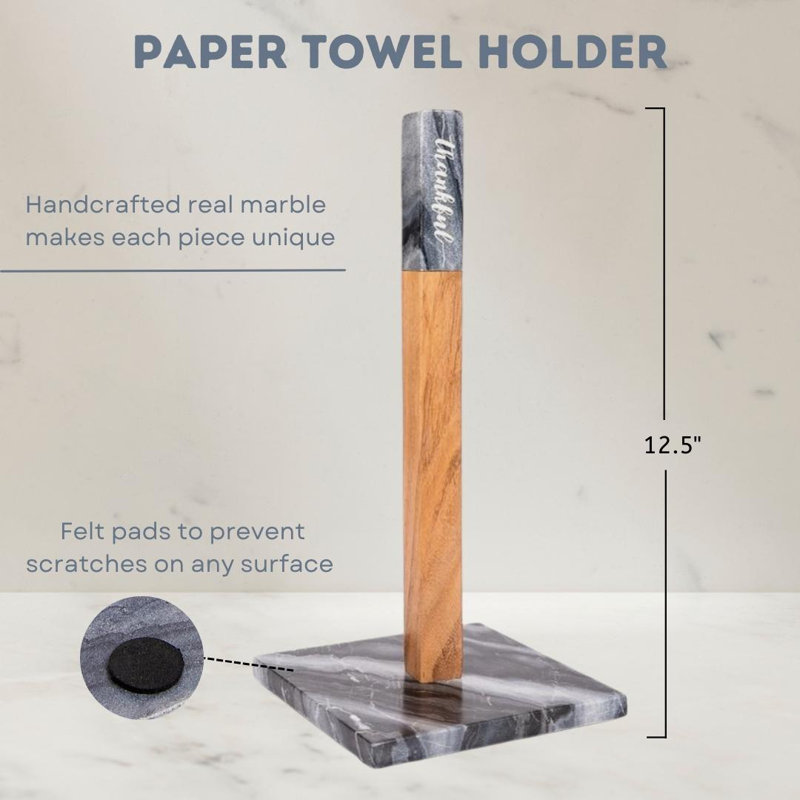 Porte-serviettes en papier sur pied