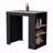 Kitchen Island With 3-Side Shelves-1642520489