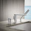 Composed Deck-Mount Bath Faucet With Handshower-1468736355