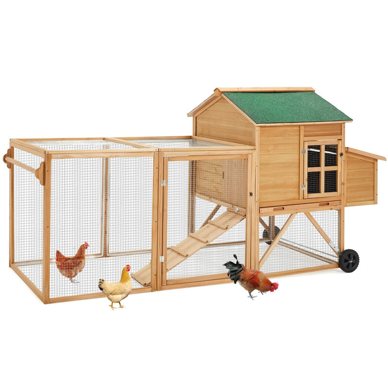 Datavian 27.39 ft² Chicken Coop with Roosting Bar